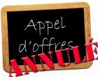 AVIS D'ANNULATION DE LA PROCEDURE D'APPEL D'OFFRES NATIONAL OUVERT (...)
